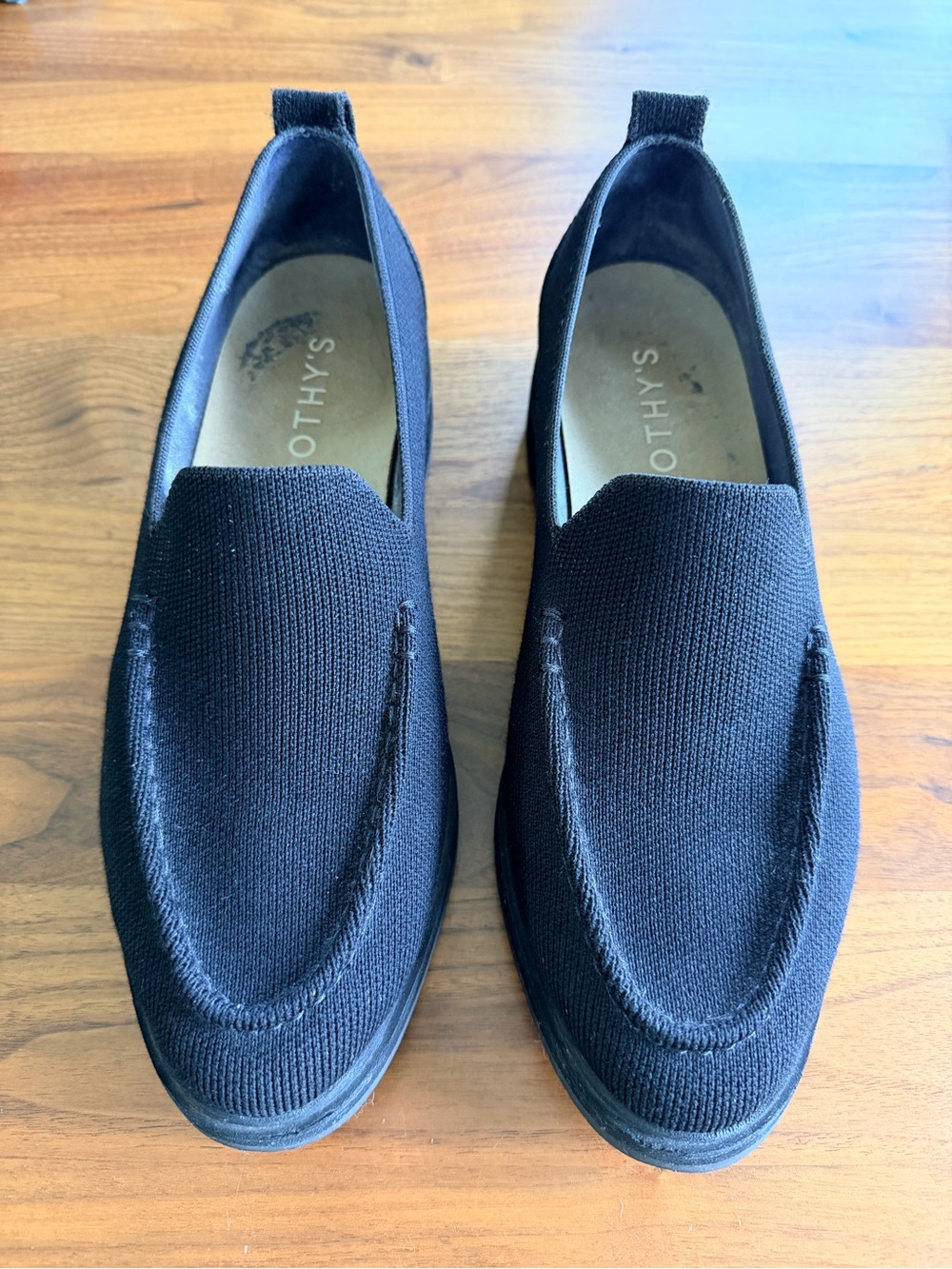 Rothy’s The Lug Loafer in Onyx black - size 8.5